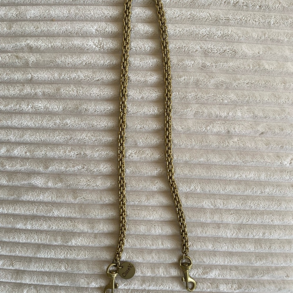 Clare V. Thick Chain Shoulder Strap